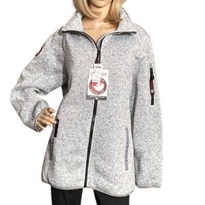 NEW $185 Canada Weather Gear Zip Up Knit Fleece Lined Jacket - Size 2X